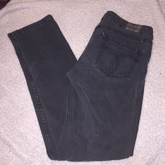 Gray/Black Paris Blues Jeans Size 5 - Picture 7 of 9